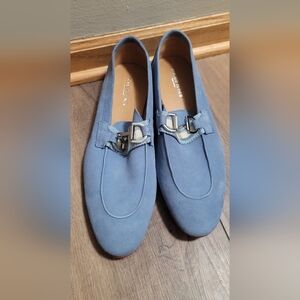 Donald Pliner Brand New Bright Blue Loafers